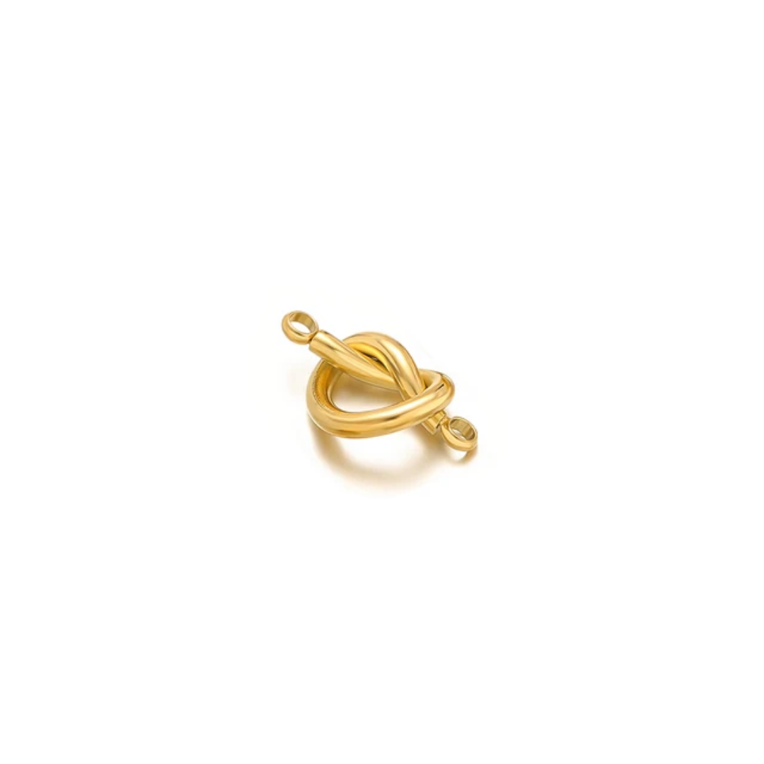Stainless Steel Knot Connector Charm - 1 Piece