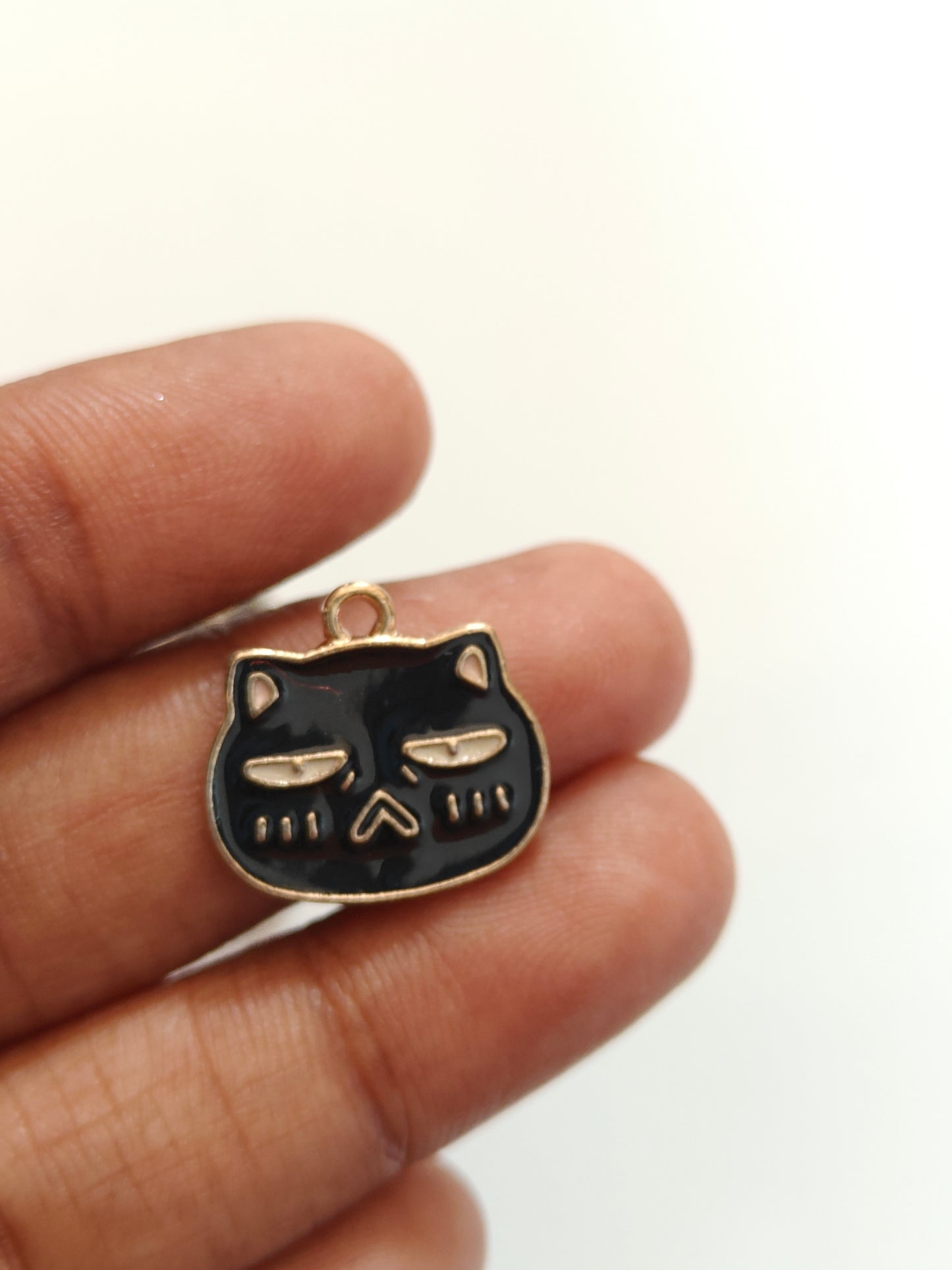 Evil Cat Charm - 1 Piece