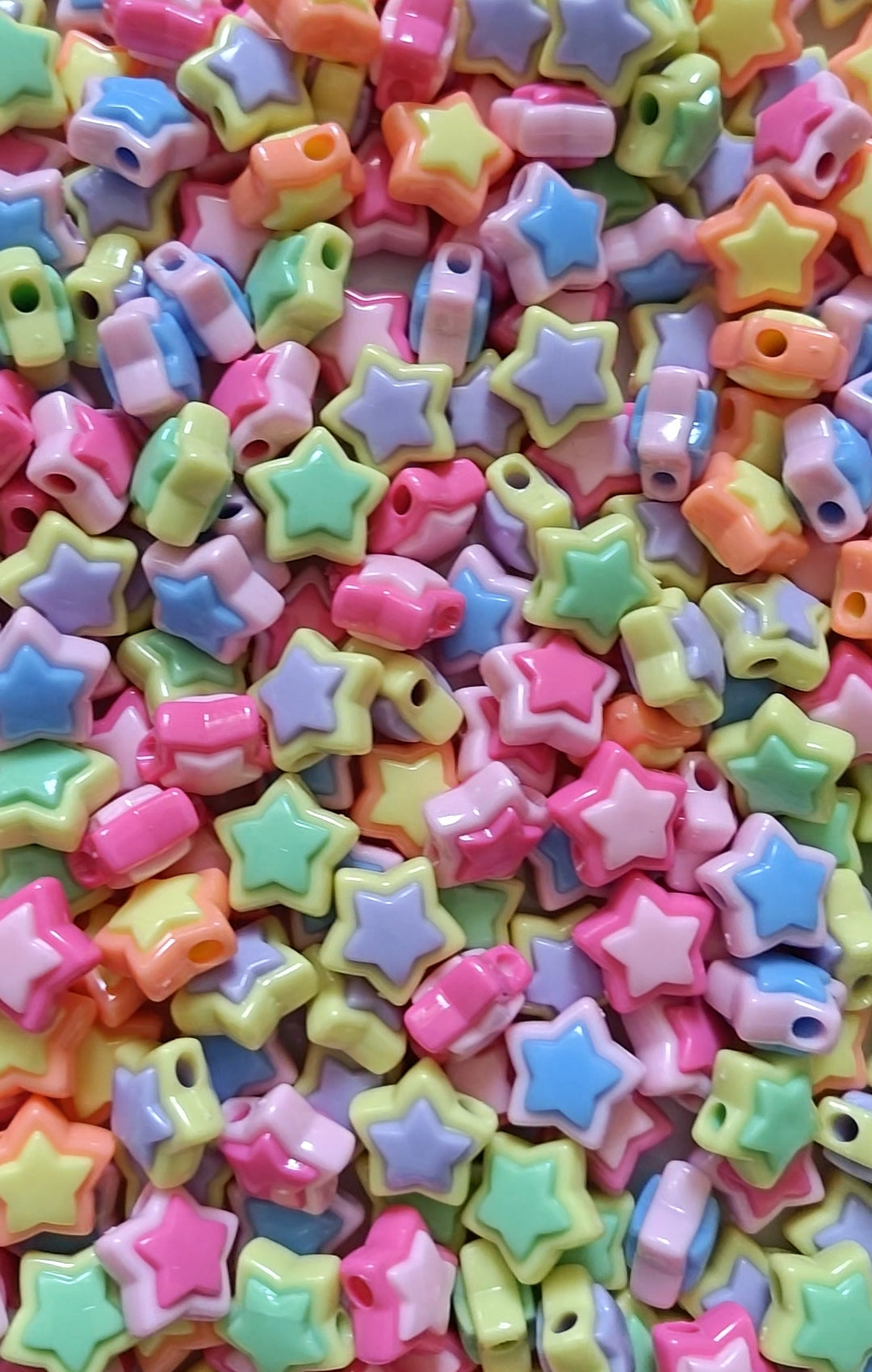 Star Beads - 20gms (approx. 15-17 pieces)